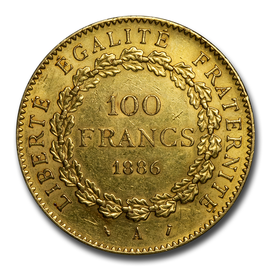 Francfranc - ややさま 専用 1878-1914 France Gold 100 Francs Lucky Angel AU | eBay